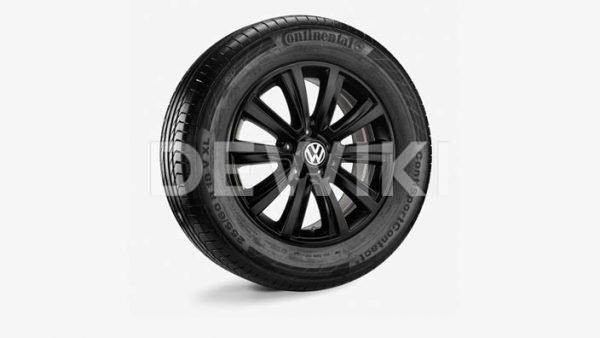 Летнее колесо в сборе VW Amarok в дизайне Durban, 255/60 R18 112V XL, Black, 7.5J x 18 ET45