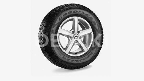 Летнее колесо в сборе VW Amarok в дизайне Aspen, 245/70 R16 111/109T, Silver, 6.5J x 16 ET62 Летнее колесо в сборе VW Amarok в дизайне Aspen, 245/70 R16 111/109T, Silver, 6.5J x 16 ET62