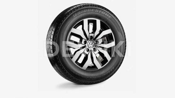 Летнее колесо в сборе VW Amarok в дизайне Rocadura, 245/65 R17 111H XL, Black, 8.0J x 17 ET49 Летнее колесо в сборе VW Amarok в дизайне Rocadura, 245/65 R17 111H XL, Black, 8.0J x 17 ET49
