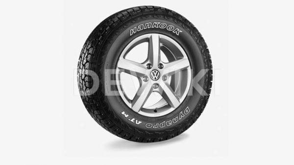 Летнее колесо в сборе VW Amarok в дизайне Aspen, 245/70 R16 111T XL, Silver, 6.5J x 16 ET62