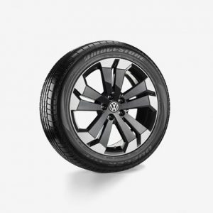 Летнее колесо в сборе VW Amarok в дизайне Nazare, 255/50 R20 109H XL, Graphite Metallic, 8.0J x 20 ET43 Летнее колесо в сборе VW Amarok в дизайне Nazare, 255/50 R20 109H XL, Graphite Metallic, 8.0J x 20 ET43