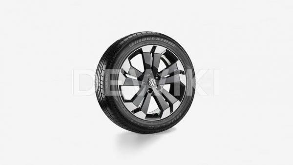 Летнее колесо в сборе VW Amarok в дизайне Nazare, 255/50 R20 109H XL, Graphite Metallic, 8.0J x 20 ET43