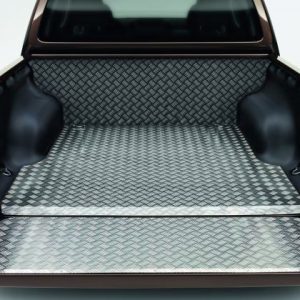 Облицовка багажника Volkswagen Amarok, алюминий Облицовка багажника Volkswagen Amarok, алюминий