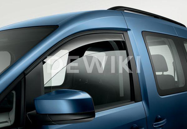 Дефлекторы на двери Volkswagen Caddy 3 / 4 Дефлекторы на двери Volkswagen Caddy 3 / 4