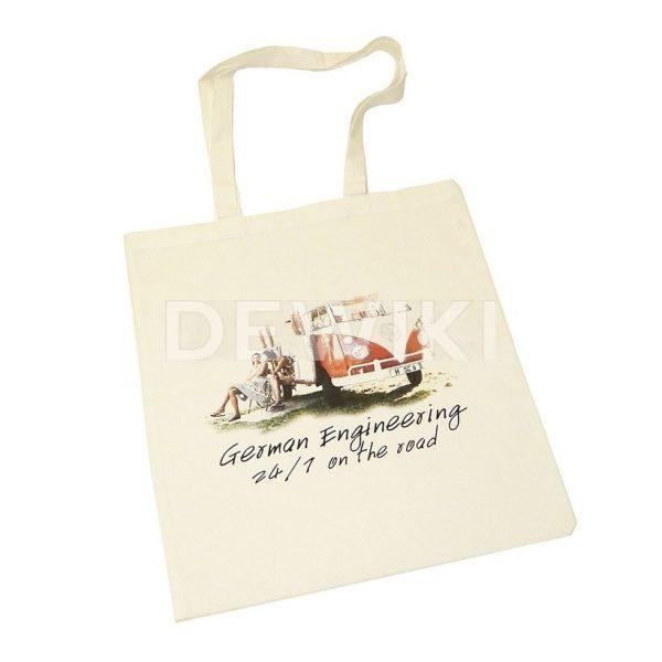 Хлопковая хозяйственная сумка Volkswagen T1 Хлопковая хозяйственная сумка Volkswagen T1