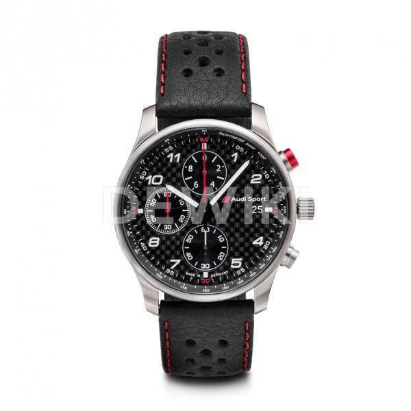 Наручные часы хронограф Audi Sport Carbon, Black