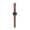 Мужские наручные часы хронограф Audi Solar, Blue/Brown