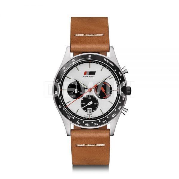 Хронометр Audi Heritage, Brown/White Хронометр Audi Heritage, Brown/White