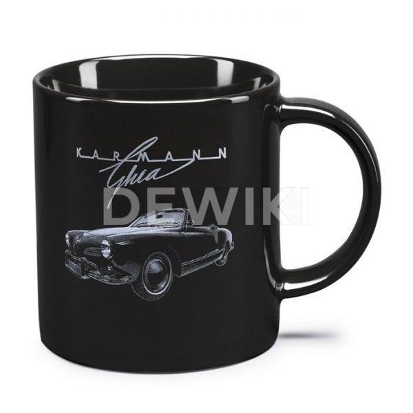 Фарфоровая кружка Volkswagen, Karmann Ghia Фарфоровая кружка Volkswagen, Karmann Ghia