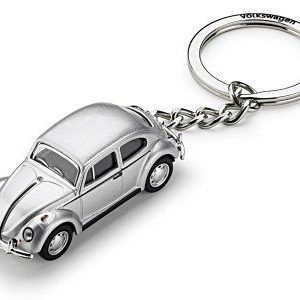 Брелок для ключей Volkswagen Beetle 3D, Silver Брелок для ключей Volkswagen Beetle 3D, Silver