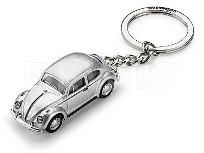 Брелок для ключей Volkswagen Beetle 3D, Silver Брелок для ключей Volkswagen Beetle 3D, Silver