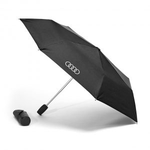 Маленький складной зонт Audi, Black/Titan