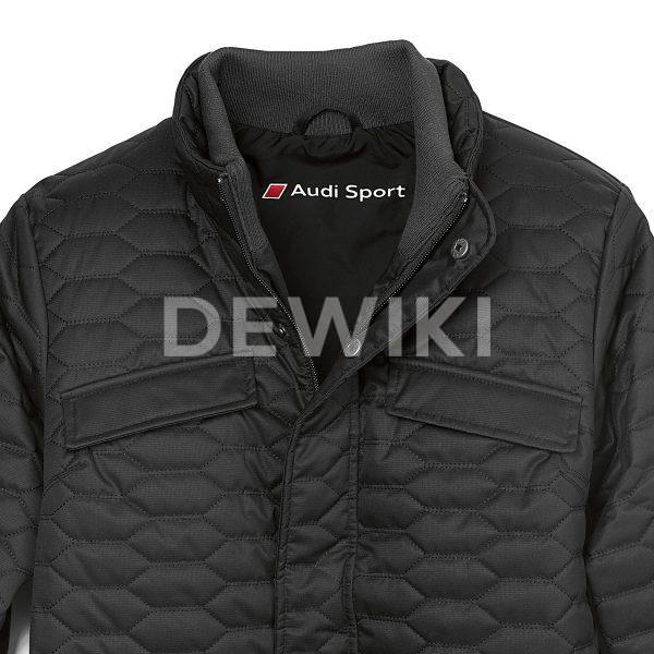 Cтеганая куртка Audi Sport унисекс, Black Cтеганая куртка Audi Sport унисекс, Black