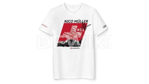 Футболка пилота Audi Sport DTM, Niko Muller Футболка пилота Audi Sport DTM, Niko Muller
