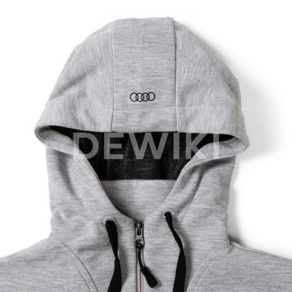 Мужская толстовка с капюшоном Audi Sport, Grey Мужская толстовка с капюшоном Audi Sport, Grey