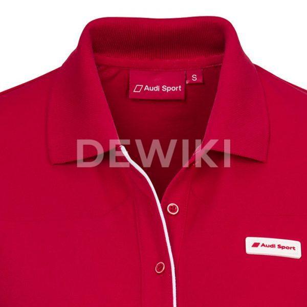 Женская рубашка-поло Audi Sport, Red