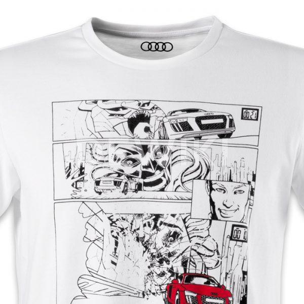 Мужская футболка Audi Sport R8 series, White