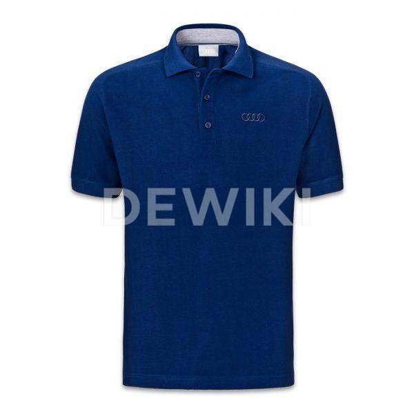 Мужская рубашка-поло Audi Classic Logo, Blue