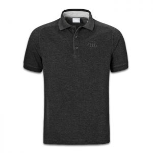 Мужская рубашка-поло Audi Classic Logo, Dark Grey Мужская рубашка-поло Audi Classic Logo, Dark Grey