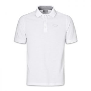 Мужская рубашка-поло Audi Classic Logo, White