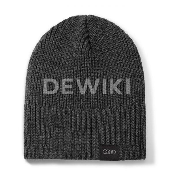 Вязаная шапка унисекс Audi, Grey Вязаная шапка унисекс Audi, Grey