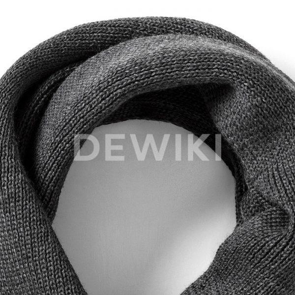 Вязаный шарф унисекс Audi, Grey Вязаный шарф унисекс Audi, Grey