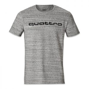 Мужская футболка Audi quattro, Grey