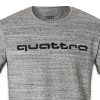 Мужская футболка Audi quattro, Grey