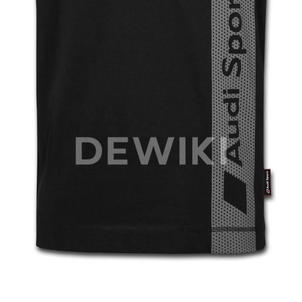 Мужская рубашка-поло Audi Sport, Black/Grey Мужская рубашка-поло Audi Sport, Black/Grey