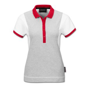 Женская рубашка поло Audi Sport, White / Grey Женская рубашка поло Audi Sport, White / Grey