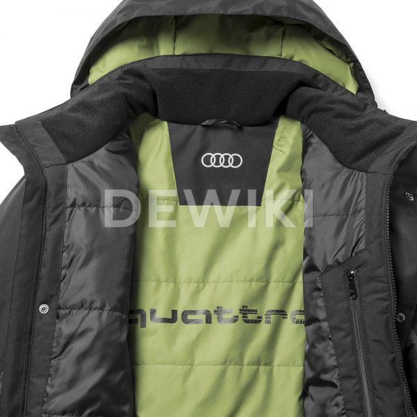 Мужская куртка Audi quattro для активного отдыха, Black