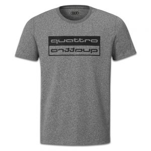 Мужская футболка Audi quattro 2019, Grey Мужская футболка Audi quattro 2019, Grey