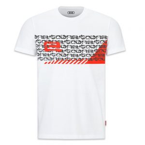 Мужская футболка Audi e-tron, White Мужская футболка Audi e-tron, White