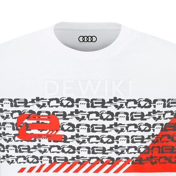 Мужская футболка Audi e-tron, White
