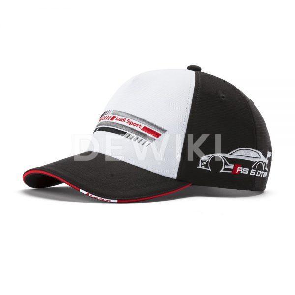 Бейсболка Audi Sport DTM RS5, Black / White Бейсболка Audi Sport DTM RS5, Black / White