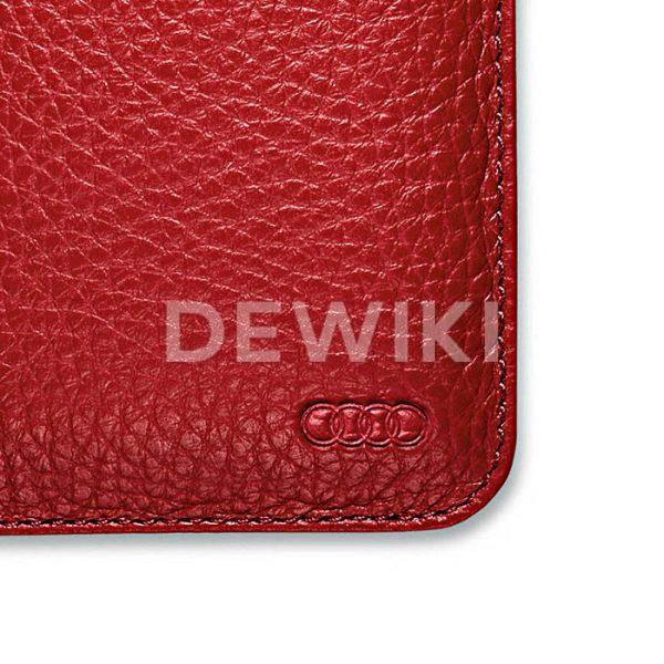 Чехол для смартфона Audi Leather, Red Чехол для смартфона Audi Leather, Red