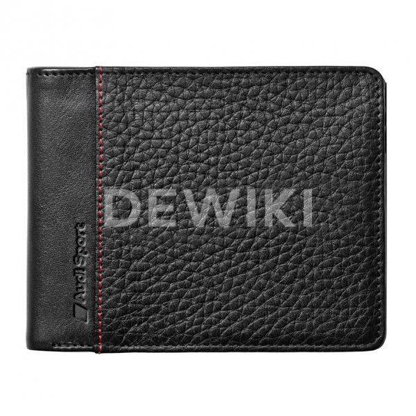 Малый мужской кожаный кошелек Audi Sport Малый мужской кожаный кошелек Audi Sport