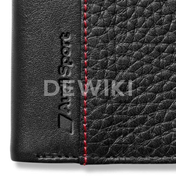 Малый мужской кожаный кошелек Audi Sport Малый мужской кожаный кошелек Audi Sport