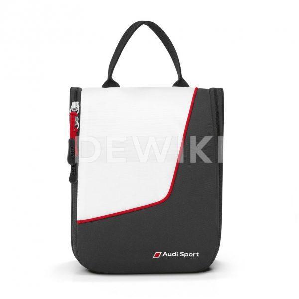 Дорожный несессер Audi Sport, Black/White Дорожный несессер Audi Sport, Black/White