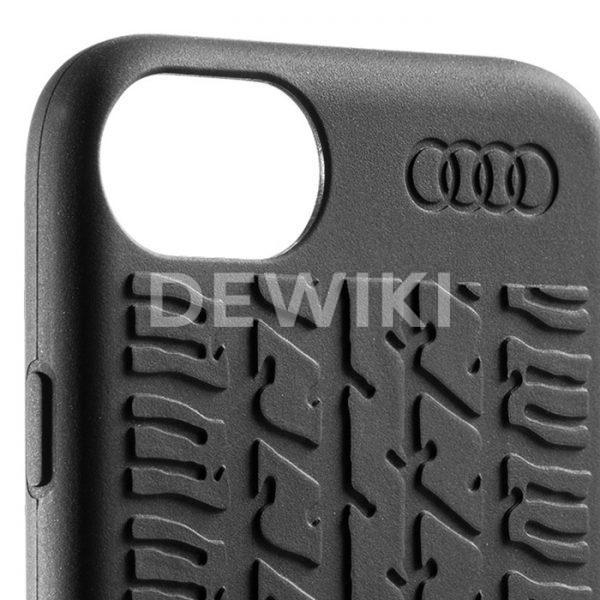 Чехол-крышка Audi для Apple iPhone 6/6s/7, Black