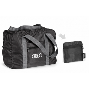 Складная сумка с логотипом Audi, Black