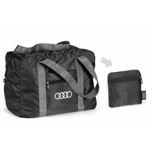 Складная сумка с логотипом Audi, Black Складная сумка с логотипом Audi, Black