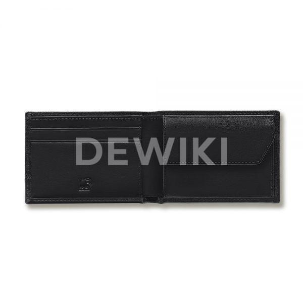 Мужской кожаный мини-кошелек Audi Sport, Black / Red Мужской кожаный мини-кошелек Audi Sport, Black / Red