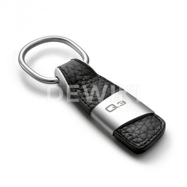 Кожаный брелок для ключей Audi Q3