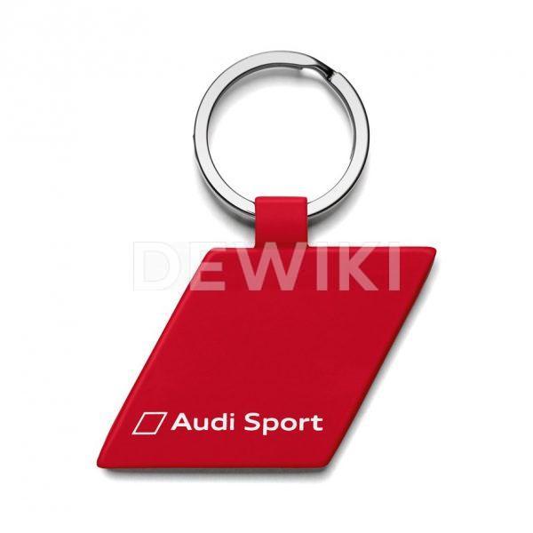 Брелок Audi Sport в форме ромба, Red