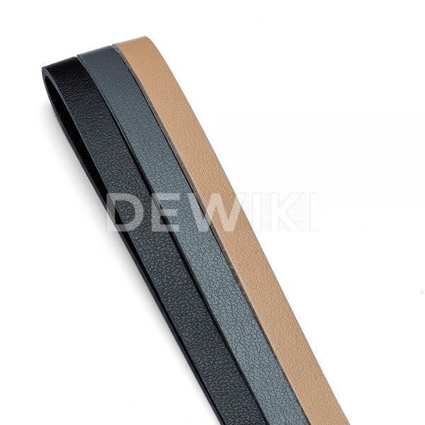 Женский кожаный брелок Audi, Black / Grey / Beige Женский кожаный брелок Audi, Black / Grey / Beige