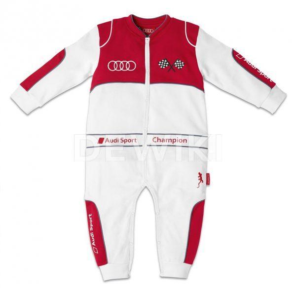 Комбинезон для малышей автогонщиков Audi Sport