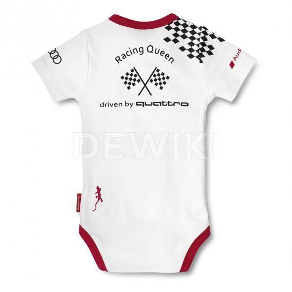 Детское боди "Racing Queen" Audi Sport Детское боди "Racing Queen" Audi Sport