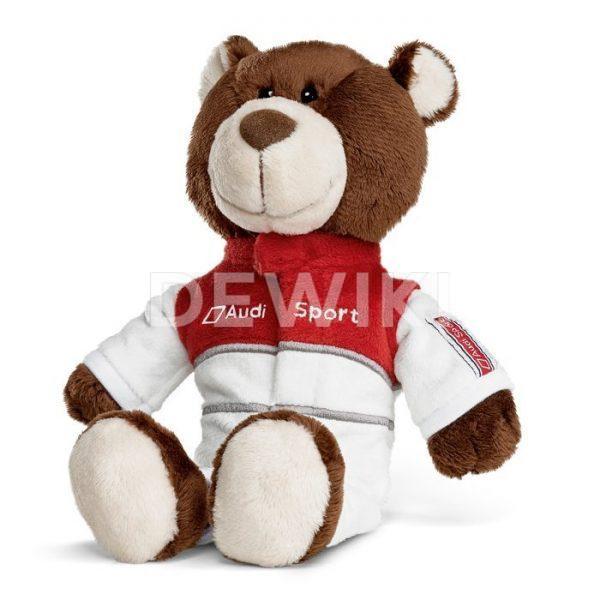 Плюшевый медведь-автогонщик Audi Sport Motorsport Плюшевый медведь-автогонщик Audi Sport Motorsport