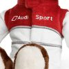 Плюшевый медведь-автогонщик Audi Sport Motorsport